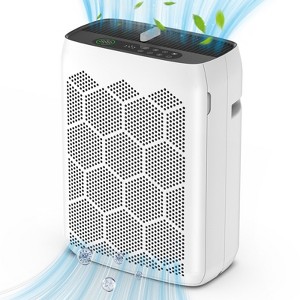 Teendow Air Purifier for Home Large Room up to 2200 Sq.ft, H13 HEPA Filter with PM2.5 Display, Sleep Mode, Timer, Washable Pre-Filter, Aromatherapy - 1 of 4