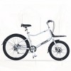 Infurnic Bicycles, 26 Inch Freestyle Bike for Men Women Boys and Girls, 7 Speed Cargo Bike, Silver, 65"*27.56"*42.13" - 3 of 4