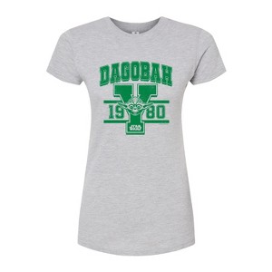 Women's - Star Wars - Yoda Dagobah 1980 Fitted Graphic T-Shirt - 1 of 3