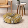 Heather Dutton Gracelyn Yellow Round Floor Pillow - Deny Desings - 4 of 4