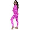 Just Love Women's Tie Dye Two Piece Thermal Pajama Set - Waffle PJ Set - 2 of 3