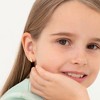 Girls' Tiny Teardrop Screw Back Gold Plated Sterling Silver Earrings - In Season Jewelry - 3 of 4