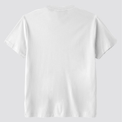 Мужские футболки Richard Scarry Men's Richard Scarry Beach Bear Short Sleeve Graphic T-Shirt - White S — фото 2