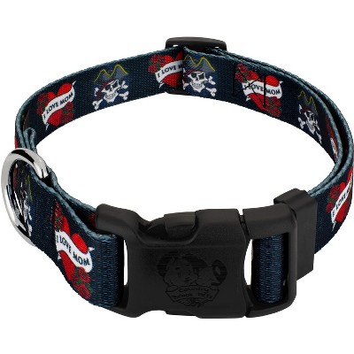 Country Brook Design - Deluxe I Love Mom Dog Collar - Made In The U.S.A.