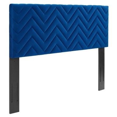 Modway Mercy Chevron Tufted Performance Velvet Twin Headboard