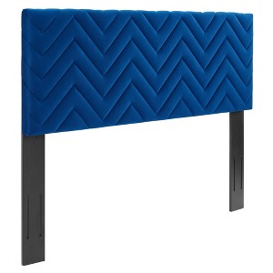Modway Mercy Chevron Tufted Performance Velvet Twin Headboard - 1 of 4