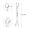Unique Bargains 3Cr13 Stainless Steel Metric Thin Combination Wrenches 2 Pcs - 2 of 4