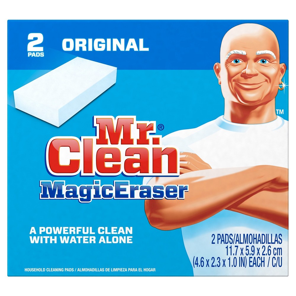 UPC 037000435150 product image for Mr. Clean Magic Eraser Original Cleaning Pads with Durafoam - 2ct | upcitemdb.com