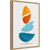 Amanti Art Bird Stack Up by Kristian Gallagher Framed Canvas Wall Art - 2 of 4