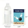 Big Dot of Happiness Strike Up the Fun - Bowling - Birthday Party or Baby Shower Thank You Cards (8 Count) - 3 of 4
