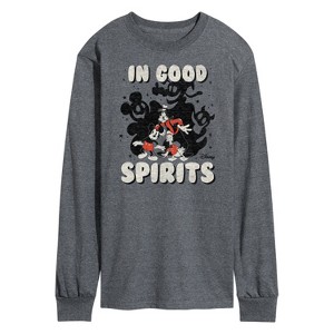 Men's - Disney - In Good Spirits Long Sleeve Graphic T-Shirt - 1 of 4