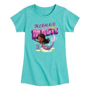 Girls' - Santiago of the Seas - Mermaid Magic Fitted Short Sleeve Graphic T-Shirt - 1 of 4