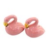 Abbott Collection 3.0 Inch Sitting Flamingo Salt & Pepper Wading Birds Salt And Pepper Shakers - 2 of 3