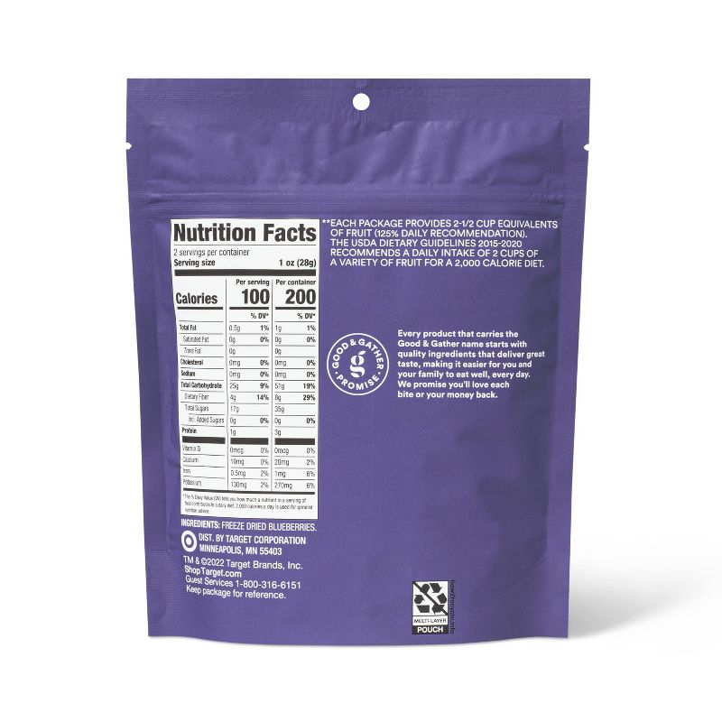 Freeze Dried Blueberries - 2oz - Good & Gather&#8482;, 4 of 5