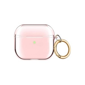 SaharaCase Hybrid Flex Series Case for Apple AirPods 3 (3rd Generation) Transparent Pink (HP00077) - 1 of 4