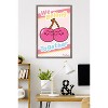 Trends International Pusheen: Fruits - Cherry We Belong Together Framed Wall Poster Prints - 2 of 4