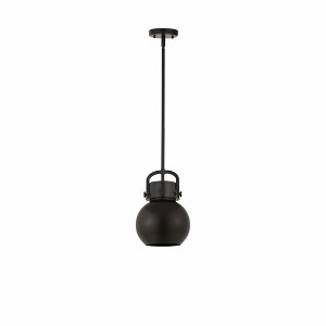 Newton Sphere - 1 Light Pendant In Industrial Style-11.25 Inches Tall and 8 Inches Wide - 1 of 1