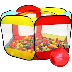 Kiddey Ball Pit Play Tent, Perfect Playhouse for Kids, Foldable and Easy Set Up - 1 of 4