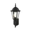 Livex Lighting Hamilton 1 - Light Wall Light in  Textured Black - 3 of 4