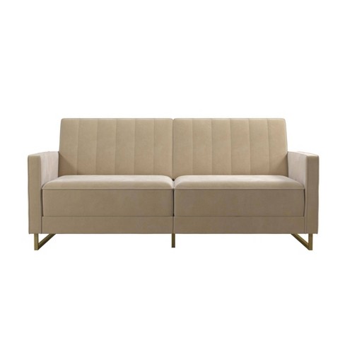 Novogratz deals velvet futon