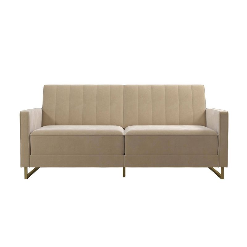 Skylar Coil Futon Modern Sofa Bed and Couch - Novogratz, 1 of 13