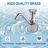 WOWOW Single Handle Deck Mount Coffe Shop Bar Kitchen Faucet in Polished Chrome - 3 of 4
