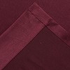 Kate Aurora Ultra Lux Faux Silk Regency Crinkle Rod Pocket Semi Sheer Crystal Beaded Window Valance - 4 of 4