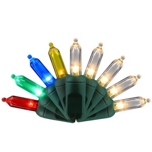Celebrations LED T5 Multicolored/Warm White 50 CT String Christmas Lights 24.5 FT - 1 of 4