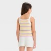 Girls' Striped Tank Sweater - Cat & Jack™ - 2 of 3