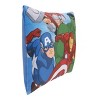 Marvel Avengers Fight the Foes Blue, Red, Green Hulk, Iron Man, Thor, Captain America Super Soft Toddler Pillow - 2 of 4