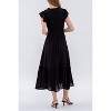 August Sky Women's Short Sleeve Smocked Midi Dress - 2 of 4