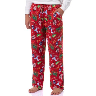 National Lampoon's Christmas Vacation Men's Tossed Print Sleep Pajama Pants