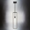 Urban Ambiance Luxury Minimalist Indoor Pendant,  24-3/8''H x 6"W x 6''D,  Matte Black Finish, UHP4913 - 3 of 4