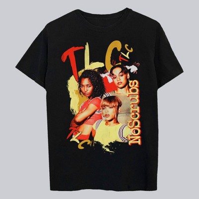 Men's TLC Short Sleeve Graphic T-Shirt - Black XL