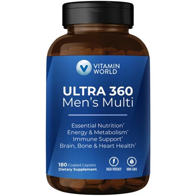 Vitamin World - ULTRA 360 Men's Multi - 180ct