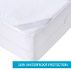 Aoibox Waterproof Zippered Mattress Protector Twin XL 80x39x9 Inch 6 Sides Encasement Cover for College Dorm - 4 of 4