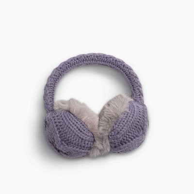 Turtle Fur Women's Ear Muffin Faux Fur Lined Earmuffs