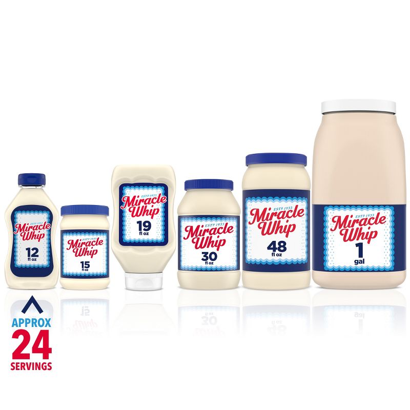 Miracle Whip Original Squeeze Bottle - 12oz, 3 of 11