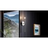Urban Ambiance Luxury Contemporary Wall Sconce 16.625''H x 5.75''W,  Brushed Nickel Finish,  Parkes Collection, UHP4232 - 3 of 4