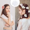 Unique Bargains Durable Versatile Chiffon  Artificial Flowers for Graduation Headbands 12 Pcs - 3 of 4