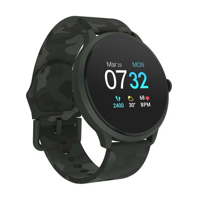 iTouch Sport 3 Smartwatch: Dark Green Camo