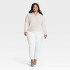 Women's Cozy Knit Polo Sweater - A New Day™ - 3 of 3