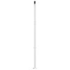 vidaXL Awning Post Set White 177.2 in.x96.5 in. Iron - 4 of 4