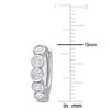 EVERLY JEWELRY |  Sterling Silver 2.16 CT TGW Cubic Zirconia Fashion Earrings S - 2 of 4