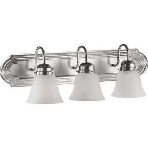 Quorum Lighting 3 - Light Vanity in  Satin Nickel - 1 of 1