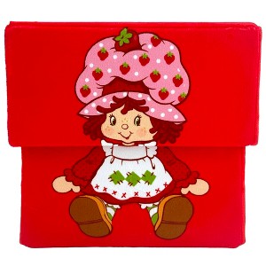 Strawberry Shortcake 12" Storage Box – Fabric Bin with Lid, Holds Toys, & More - 1 of 4