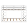 Full Over Full Bunk Bed with Ladder for Bedroom - 3 of 4