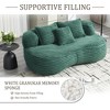 TiramisuBest Bean Bag sofa Lazy Sofa,Oversized Memory Foam Filled Lounger for Adults & Kids - 4 of 4