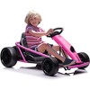 Jojoka Kids Go-Kart, 12V Drift Kart with Dual 300W Brushless Motors, 8mph Electric Go Kart, Outdoor Ride On Toy - 2 of 4