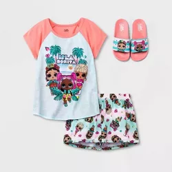 Girls' L.o.l. Surprise! 3pc Pajama Set - Pink : Target